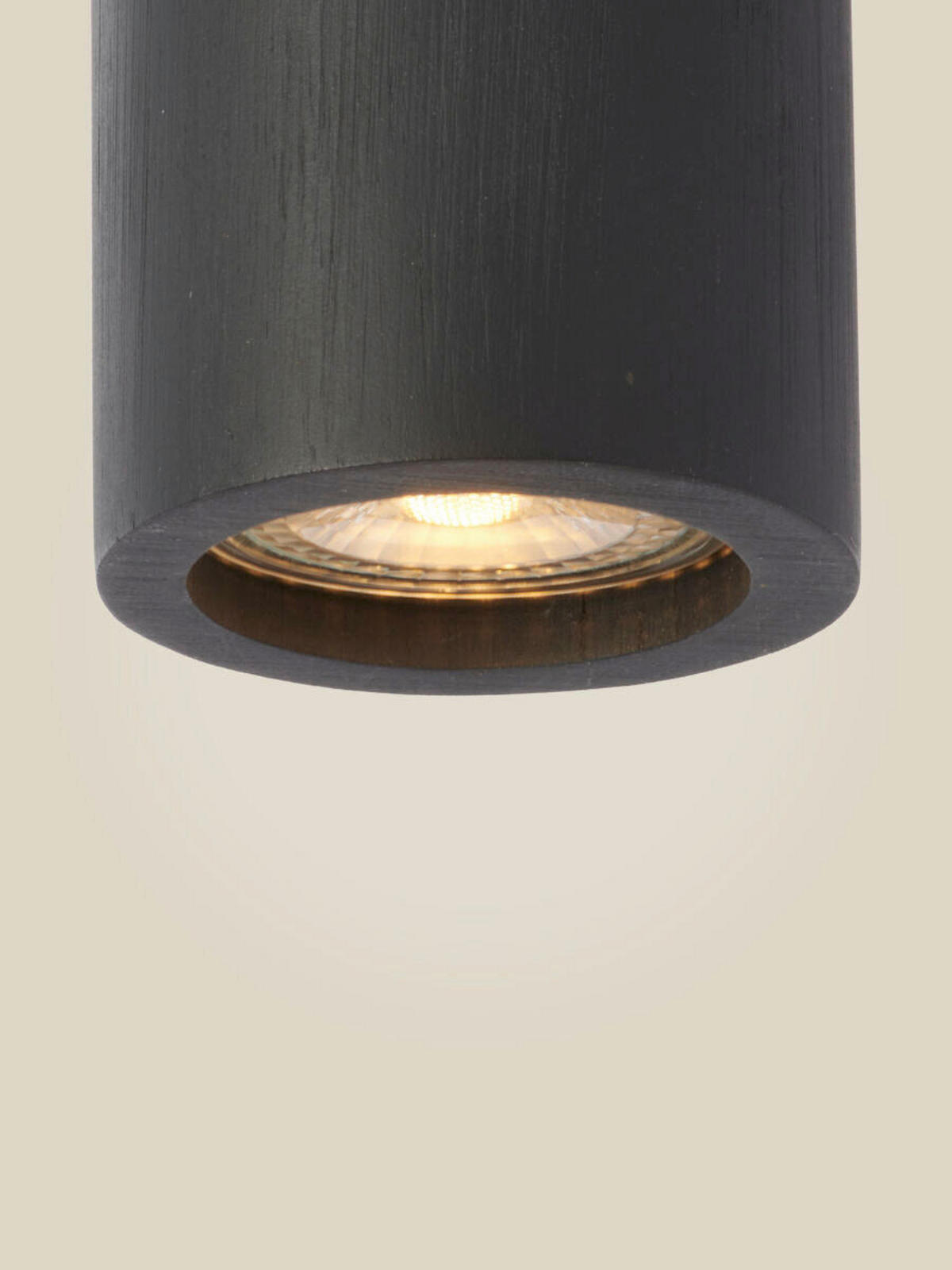 HÄNGELEUCHTE 12/12/270 cm  - Schwarz, Trend, Holz (12/12/270cm) - Good & Mojo