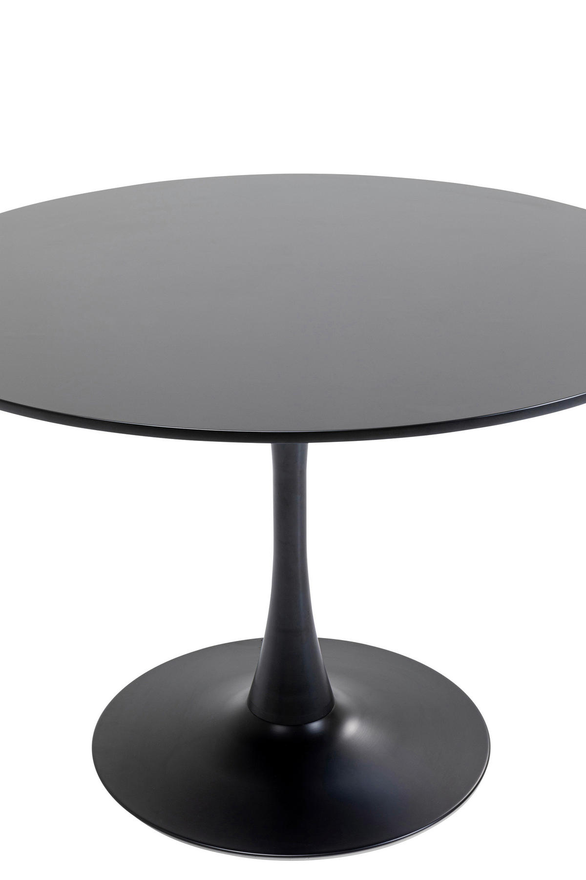 ESSTISCH in Holzwerkstoff 110/110/74 cm  - Schwarz, Design, Holzwerkstoff/Metall (110/110/74cm) - Kare-Design