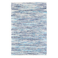HANDWEBTEPPICH 160/230 cm Blau  - Blau, Basics, Textil (160/230cm) - Tom Tailor