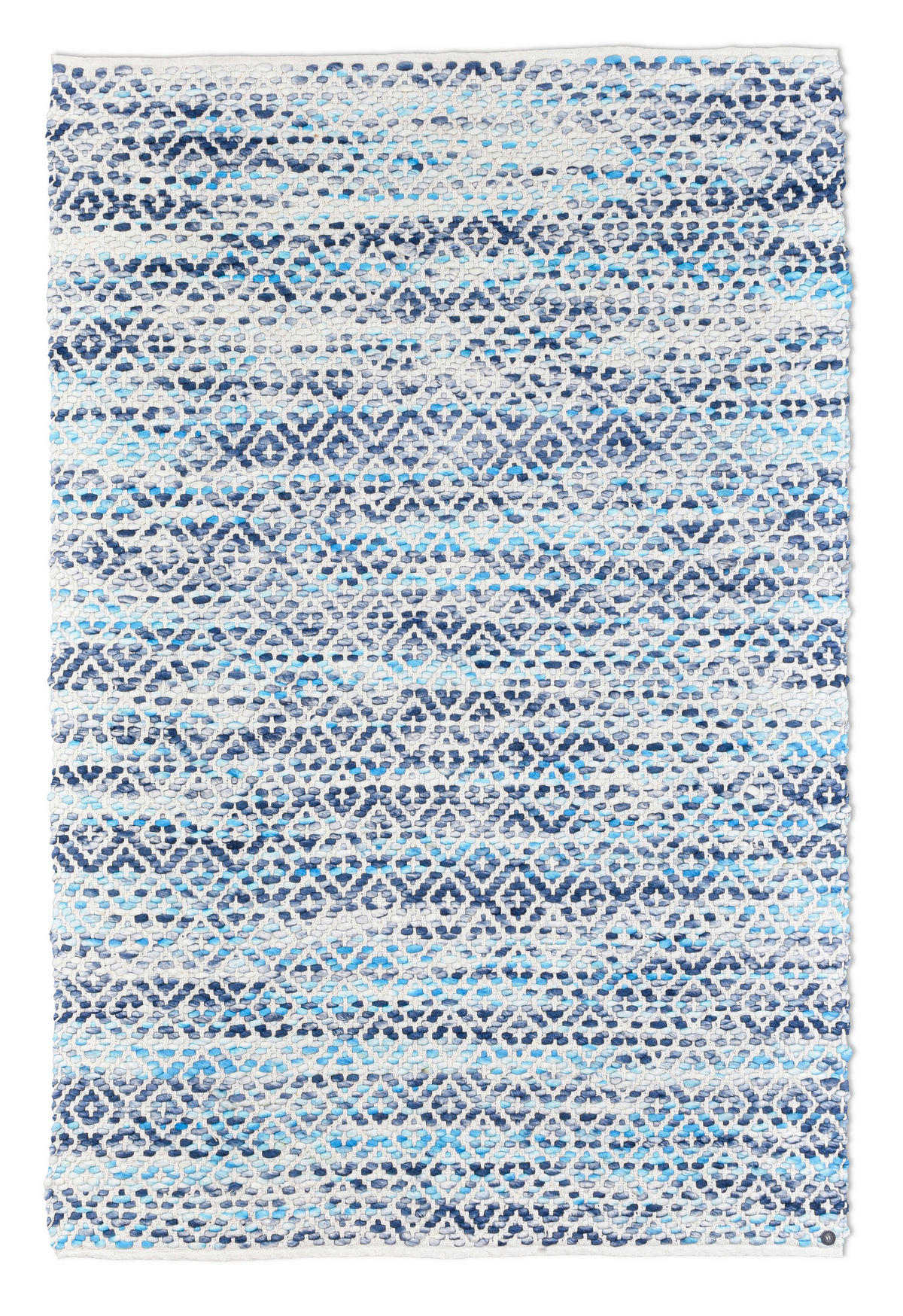 HANDWEBTEPPICH 160/230 cm Blau  - Blau, Basics, Textil (160/230cm) - Tom Tailor