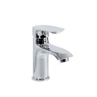 WASCHTISCHARMATUR 4,5/15,5/13,5 cm  - Chromfarben, Basics, Metall (4,5/15,5/13,5cm) - MID.YOU