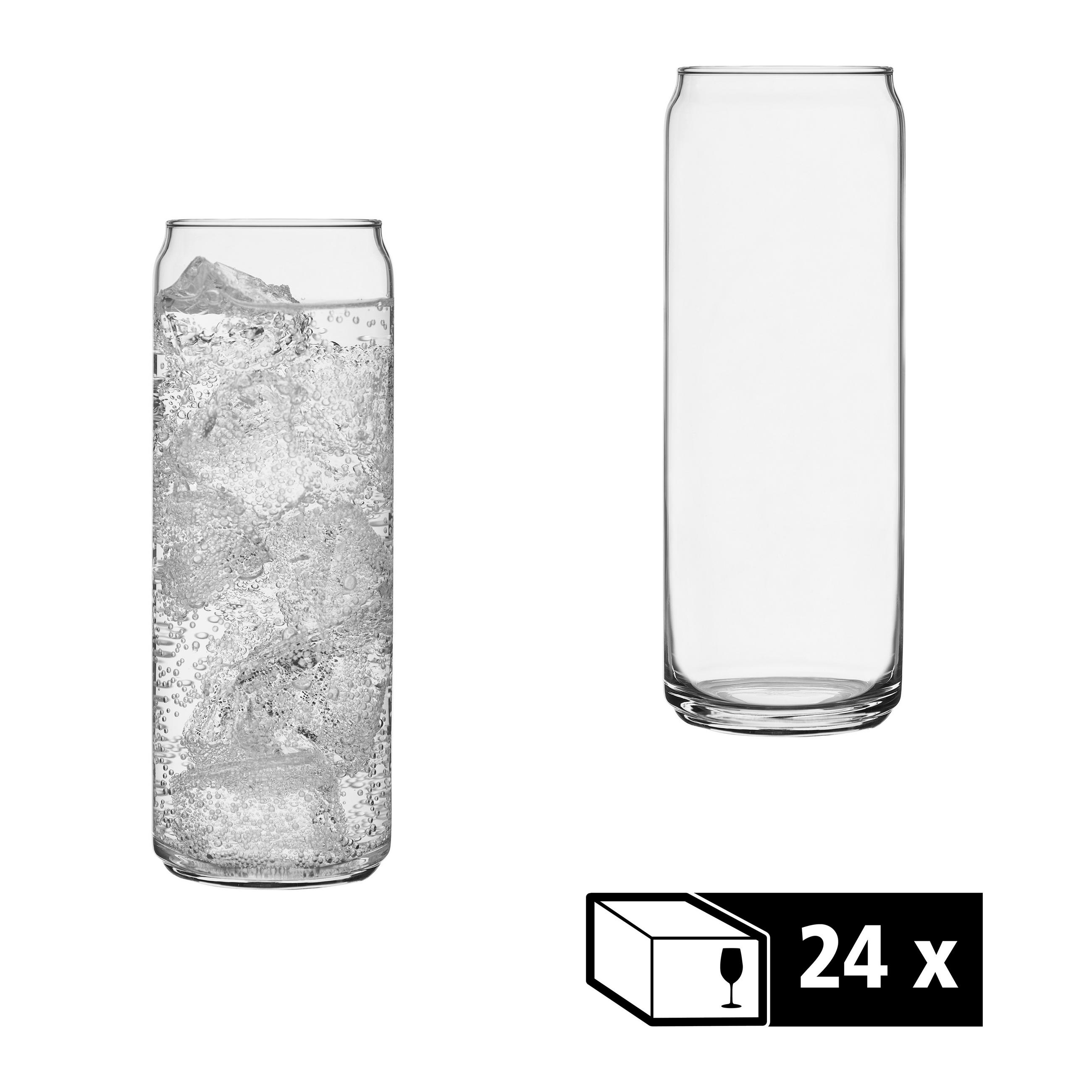 GLÄSERSET GLASS CANS  24-teilig  - Klar, Basics, Glas (6/16,5cm)