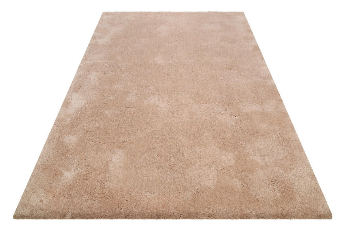 HOCHFLORTEPPICH 70/140 cm Emilia Beige  - Beige, Design, Textil (70/140cm) - Novel