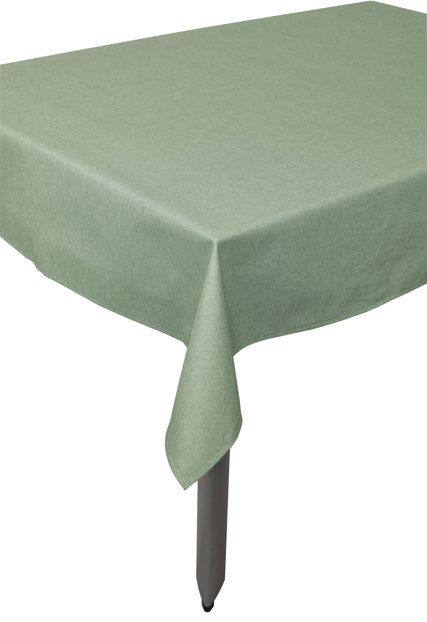 TISCHDECKE 140/200 cm  - Grün, Basics, Textil (140/200cm)