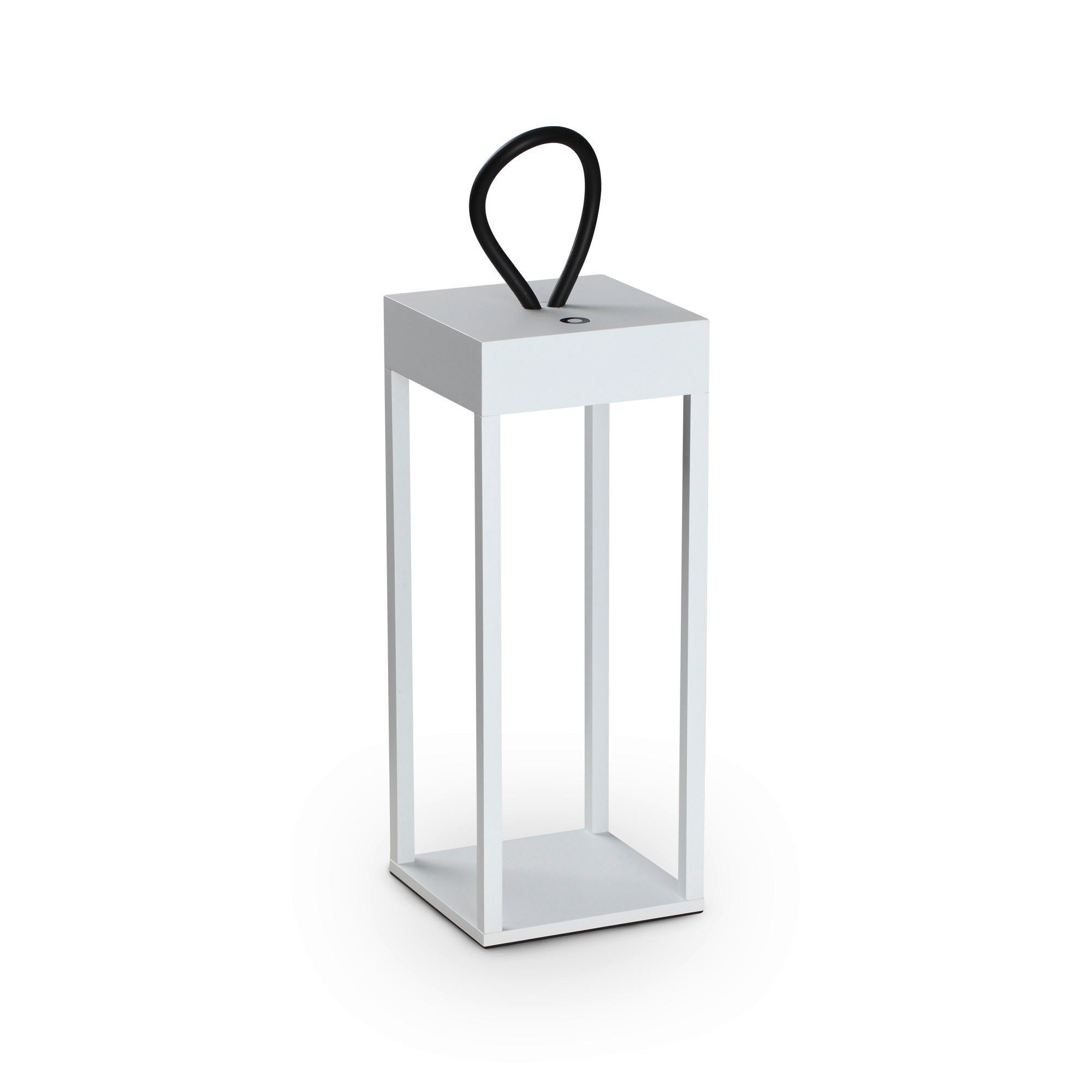 AKKU-TISCHLEUCHTE Ideal Lux Enya Tl Dianco 12/12/30 cm  - Weiß, KONVENTIONELL, Metall (12/12/30cm) - Ideal Lux