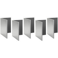 REGALEINSATZ - Hellgrau/Graphitfarben, MODERN, Holzwerkstoff (27/37/35cm) - Novel