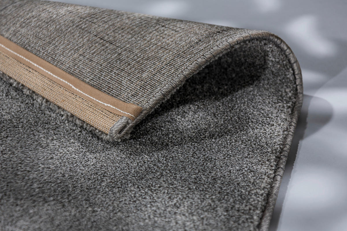 HOCHFLORTEPPICH 160/230 cm Pure Silberfarben  - Silberfarben, Basics, Textil (160/230cm) - Schöner Wohnen