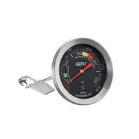 BRATENTHERMOMETER - Edelstahlfarben/Schwarz, Basics, Metall - Gefu