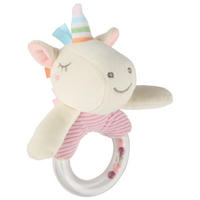 CHRASTÍTKO - bílá, Trend, textil/plast (14cm) - Patinio