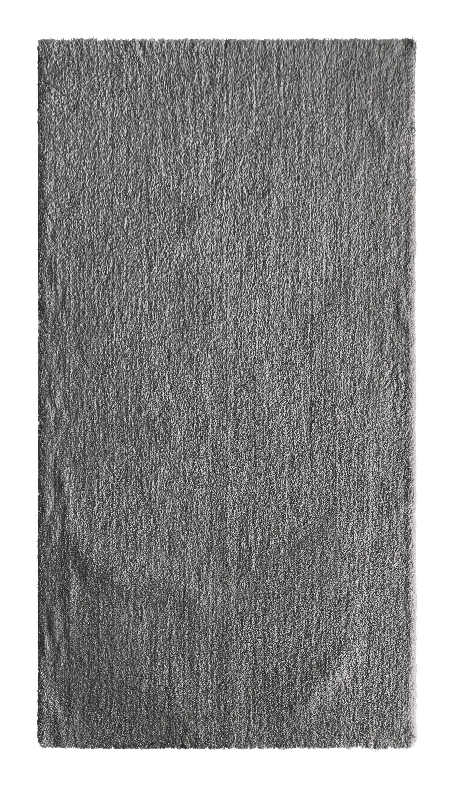 Hochflorteppich Grau Kira 3 80x150 Cm