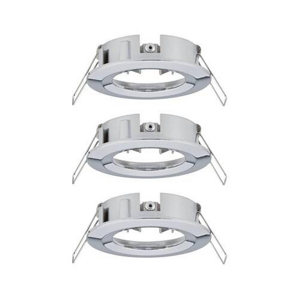 DECKENLEUCHTE 8,4 cm  - Chromfarben/Alufarben, Basics, Metall (8,4cm) - Paulmann