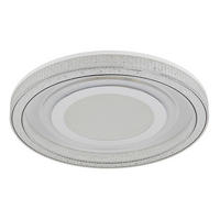 LED-DECKENLEUCHTE  48/7 cm    - Klar/Weiss, Konventionell, Kunststoff/Metall (48/7cm) - Globo