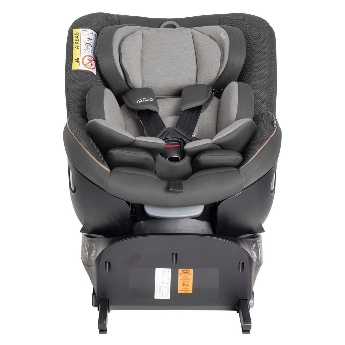 KINDERAUTOSITZ 105 I-Size  - Dunkelgrau/Hellgrau, Basics, Textil (47/114/60cm) - Chicco