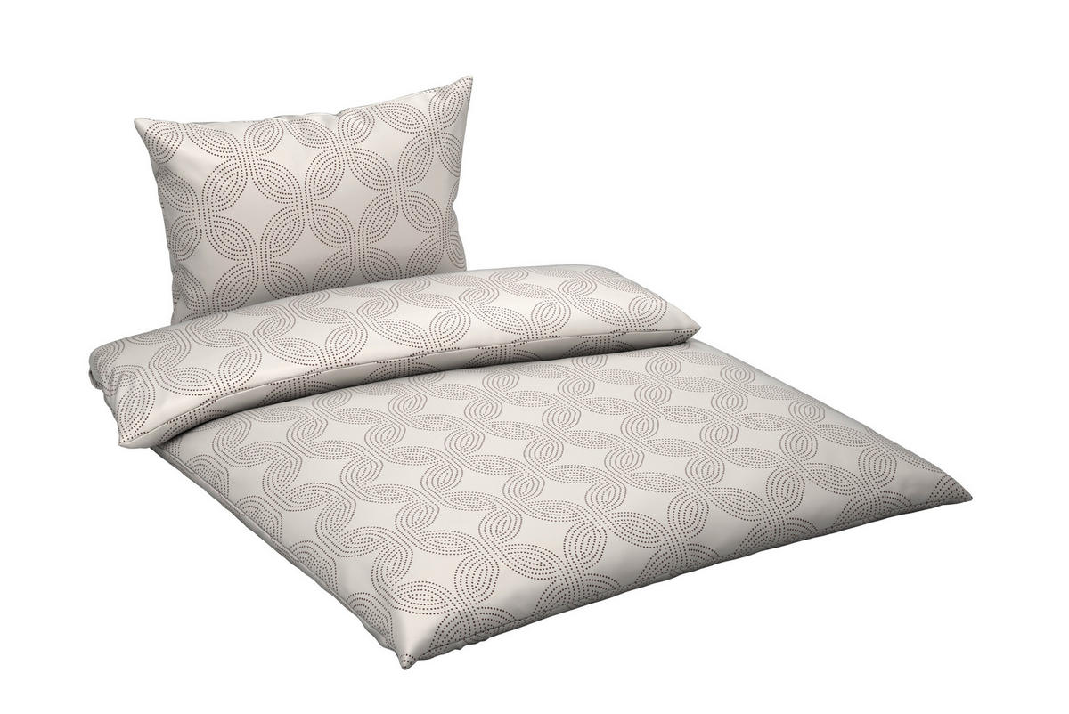 BETTWÄSCHE Satin 140/200 cm  - Multicolor/Weiß, Design, Textil (140/200cm) - Novel