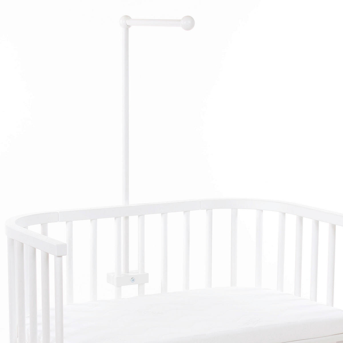 Mobilehalterung  - Weiß, Basics, Holz (37/77/11,5cm) - Babybay