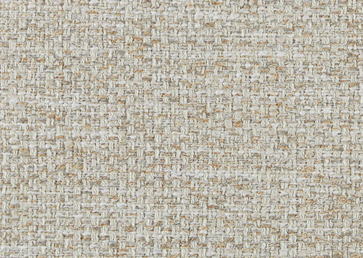 ECKSOFA in Webstoff Beige  290/223 cm  - Beige/Schwarz, Design, Textil/Metall (290/223cm) - Moderano