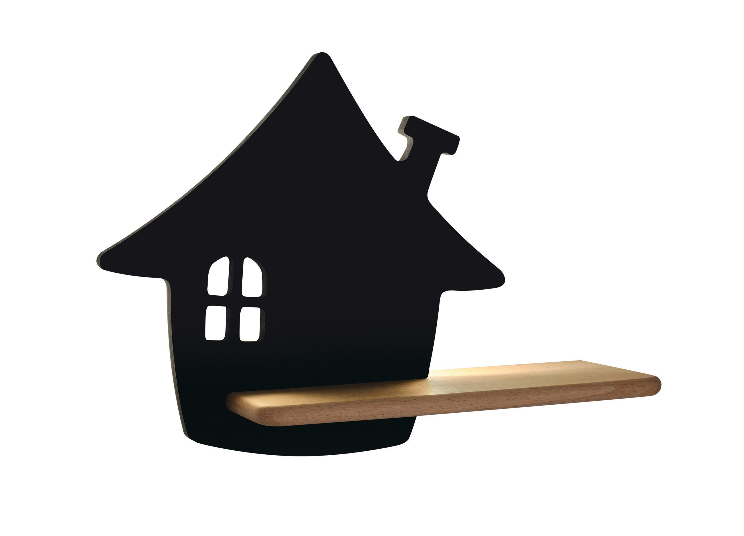 KINDERWANDLEUCHTE 35/12/26 cm   - Schwarz, Basics, Holz/Holzwerkstoff (35/12/26cm)