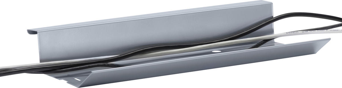 KABELKANAL  in Alufarben  - Alufarben, Design, Metall (35/12,6/9cm) - Moderano