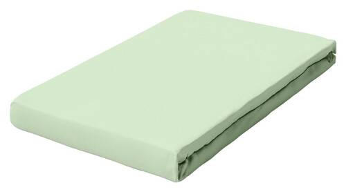 BOXSPRING-FIXLEINTUCH - Grün, Basics, Textil (100/220cm) - Schlafgut