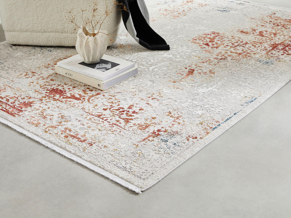 VINTAGE-TEPPICH 67/130 cm Elba Multicolor  - Multicolor, Design, Textil (67/130cm) - Dieter Knoll