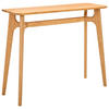 KONSOLENTISCH Eiche massiv Naturfarben  - Naturfarben, Design, Holz (100/80/35cm) - MID.YOU