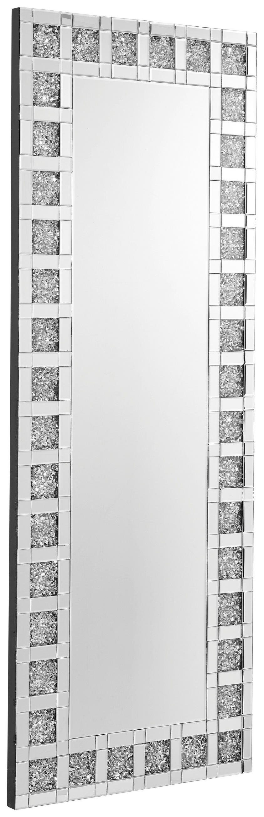 NÁSTENNÉ ZRKADLO 60/160/3,5 cm  - strieborná, Lifestyle, kompozitné drevo/sklo (60/160/3,5cm) - Xora