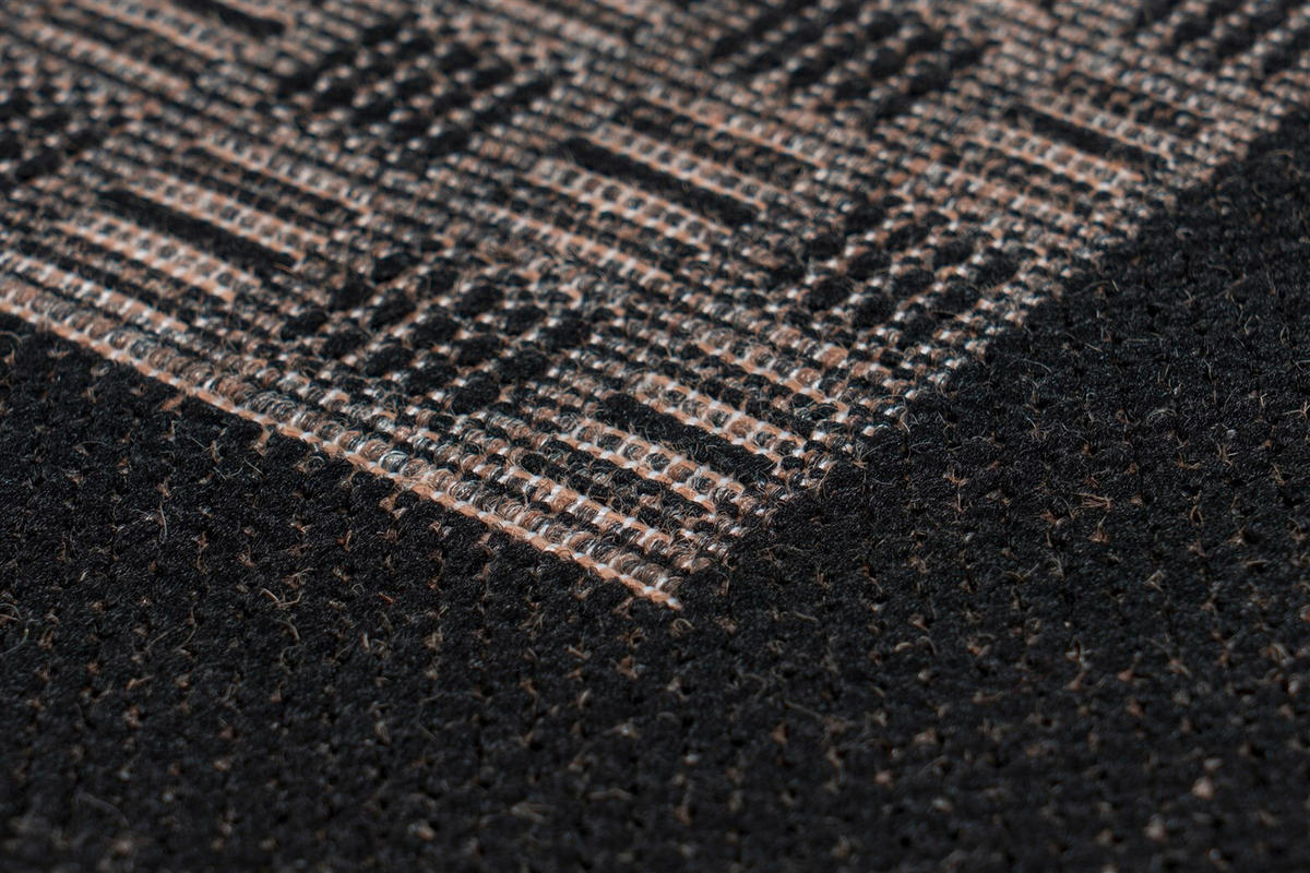 FLACHWEBETEPPICH 120/170 cm Indonesia - Banjar Taupe Braun  - Braun, KONVENTIONELL, Textil (120/170cm)
