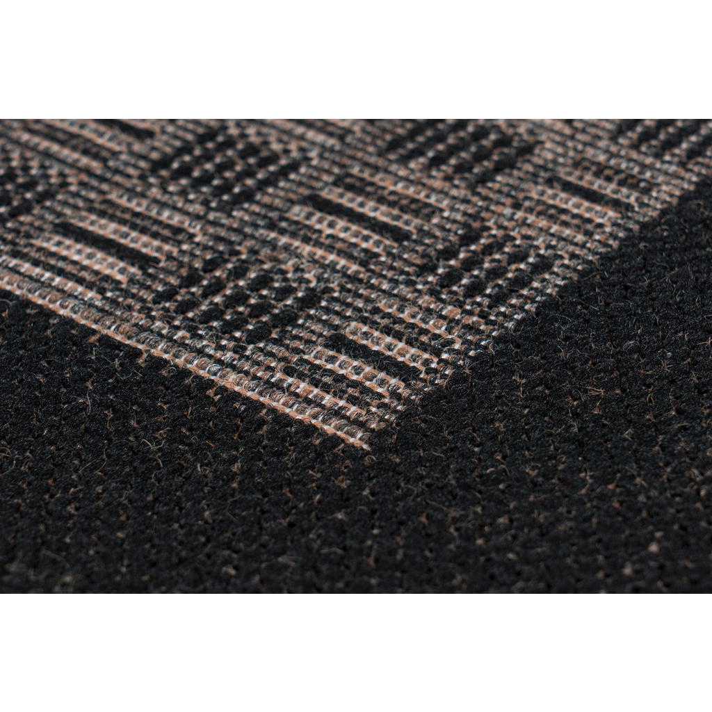 Thumbnail - Flachwebeteppich Indonesia - Banjar Taupe, Braun, Textil, rechteckig, 80x150 cm, pflegeleicht, Teppiche & Böden, Teppich...