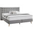 BOXSPRINGBETT 160/200 cm in Hellgrau - Hellgrau/Naturfarben, Design, Holz/Textil (160/200cm) - Carryhome BOXSPRINGBETT 160/200 cm in Hellgrau - Hellgrau/Naturfarben, Design, Holz/Textil (160/200cm) - Carryhome