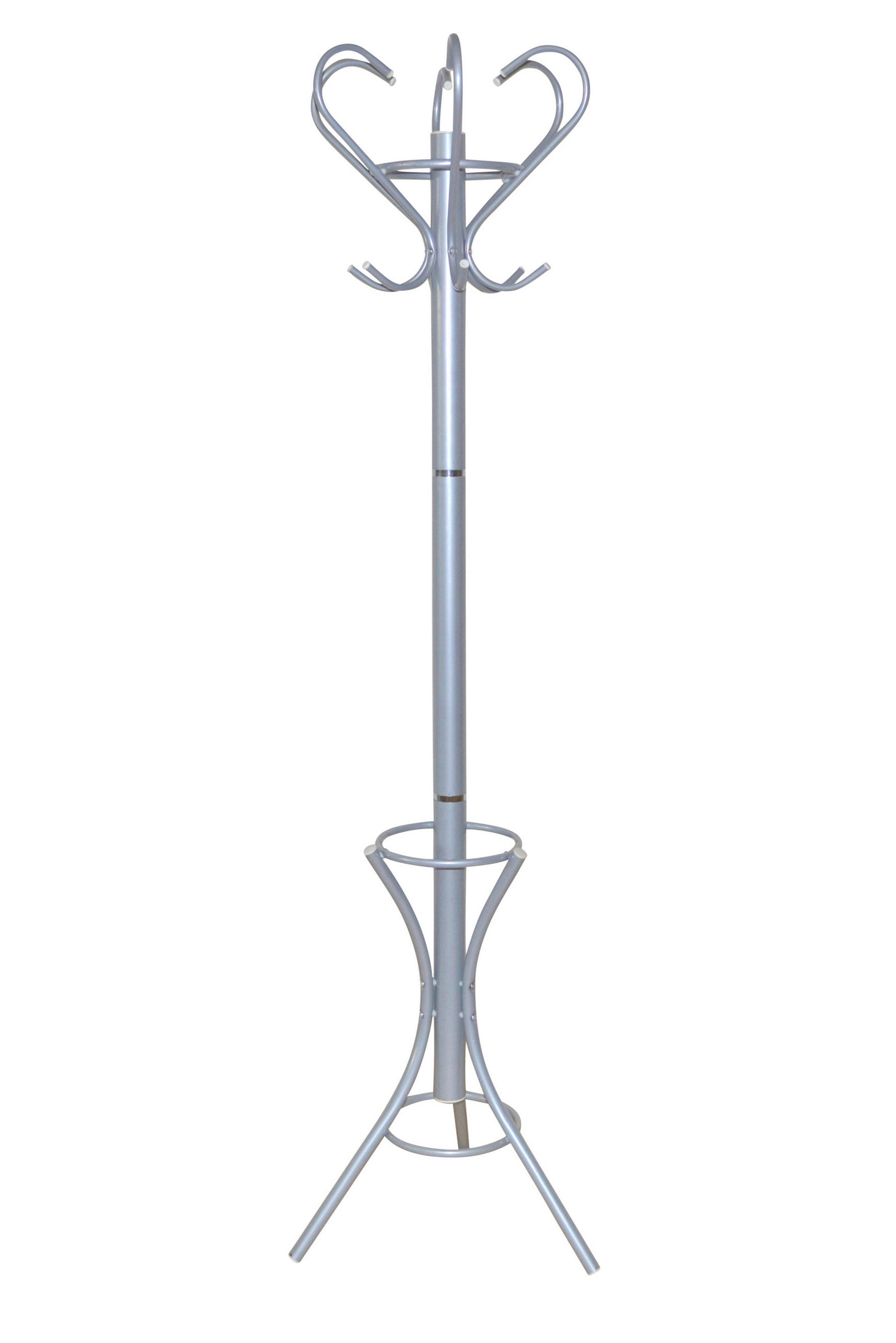 GARDEROBENSTÄNDER in Alufarben 47/178/47 cm   - Alufarben, Design, Metall (47/178/47cm) - MID.YOU