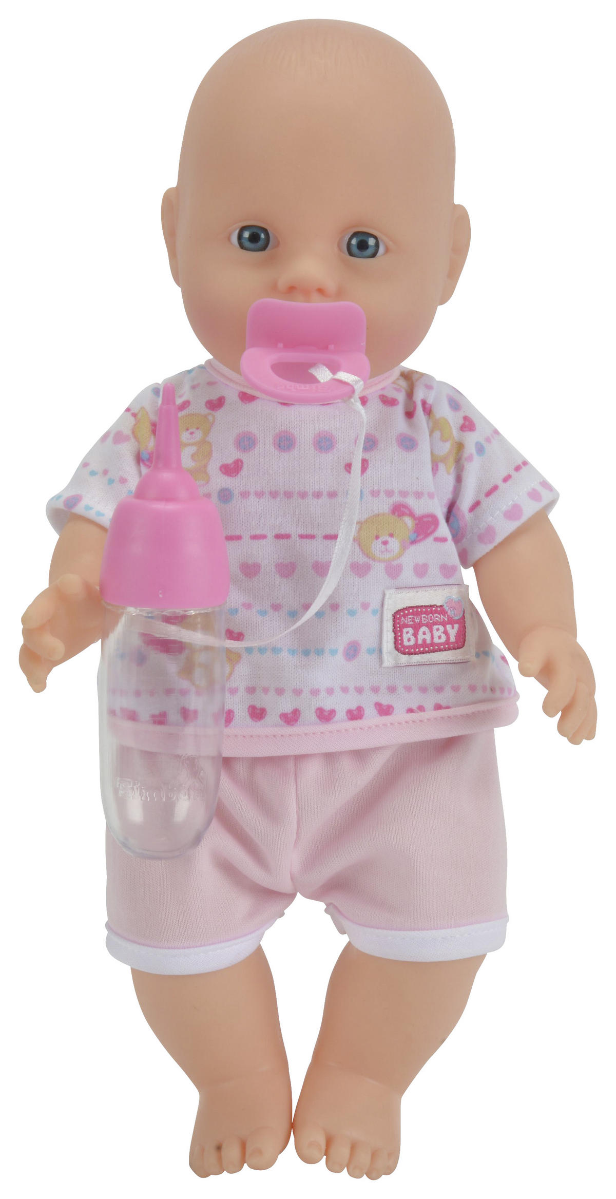 LUTKA ZA BEBE   - višebojno, Basics, plastika (30cm) - Simba