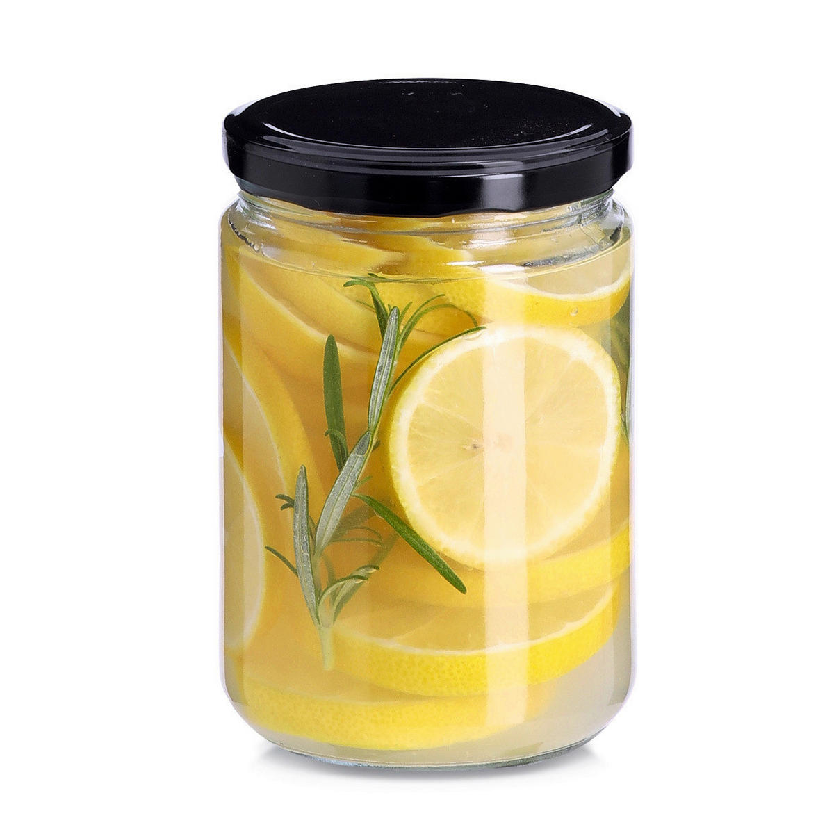 VORRATSGLAS 0,55 l  - Transparent, Design, Glas (8,8/8,8/13,2cm)