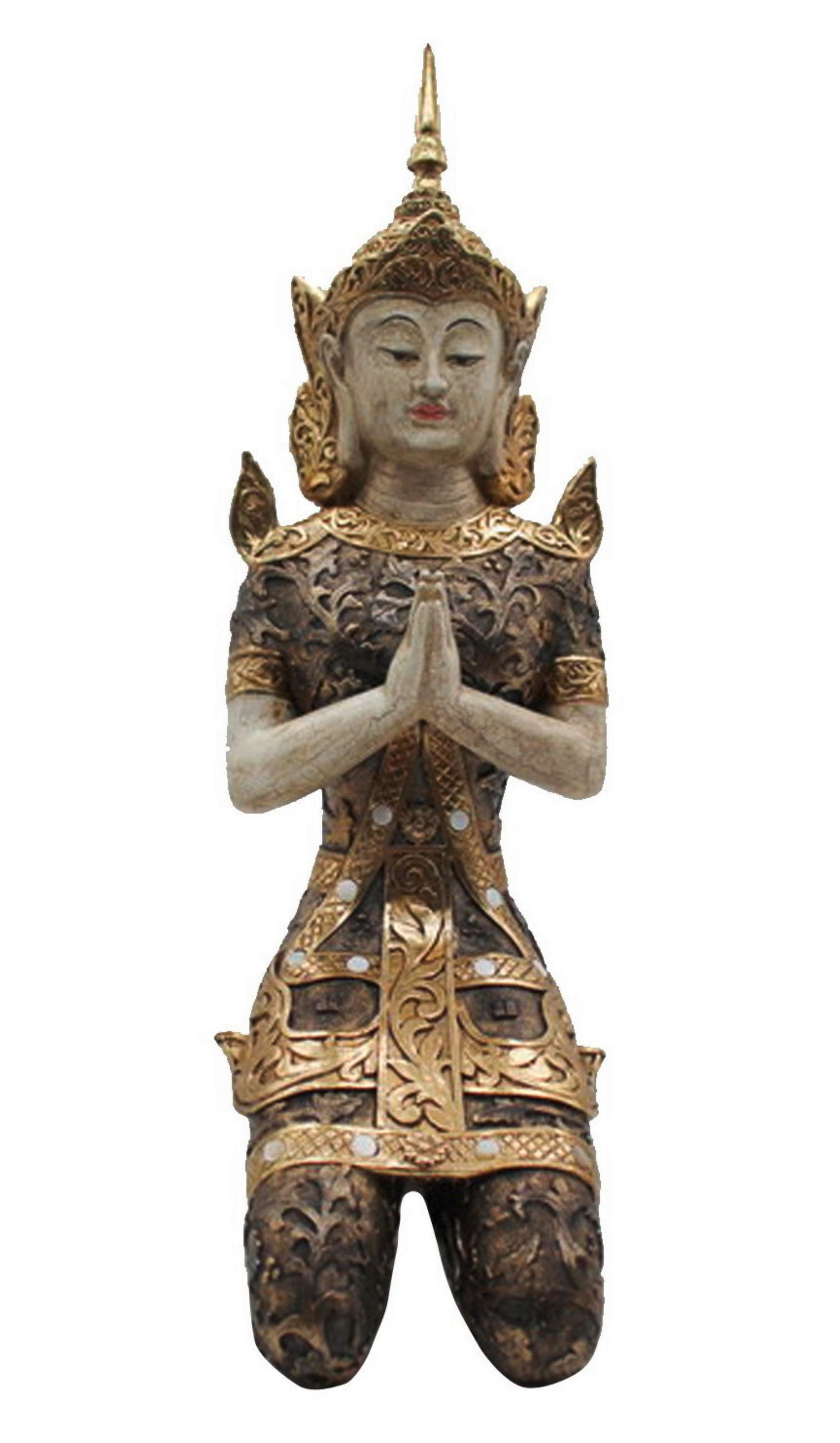 BUDDHA  - Multicolor, LIFESTYLE, Kunststoff (23/17/44cm)