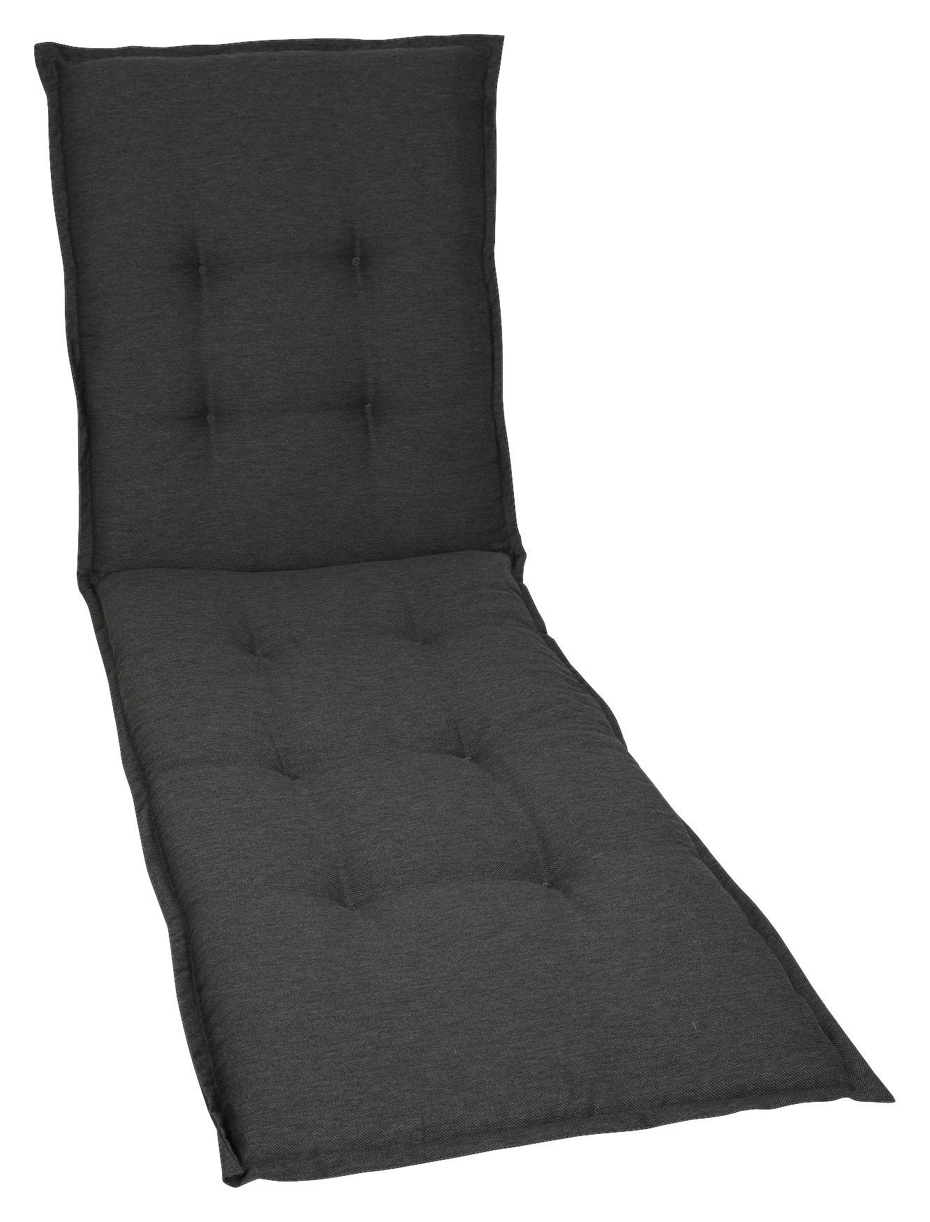LIEGENAUFLAGE  - Grau, KONVENTIONELL, Textil (60/7/190cm)