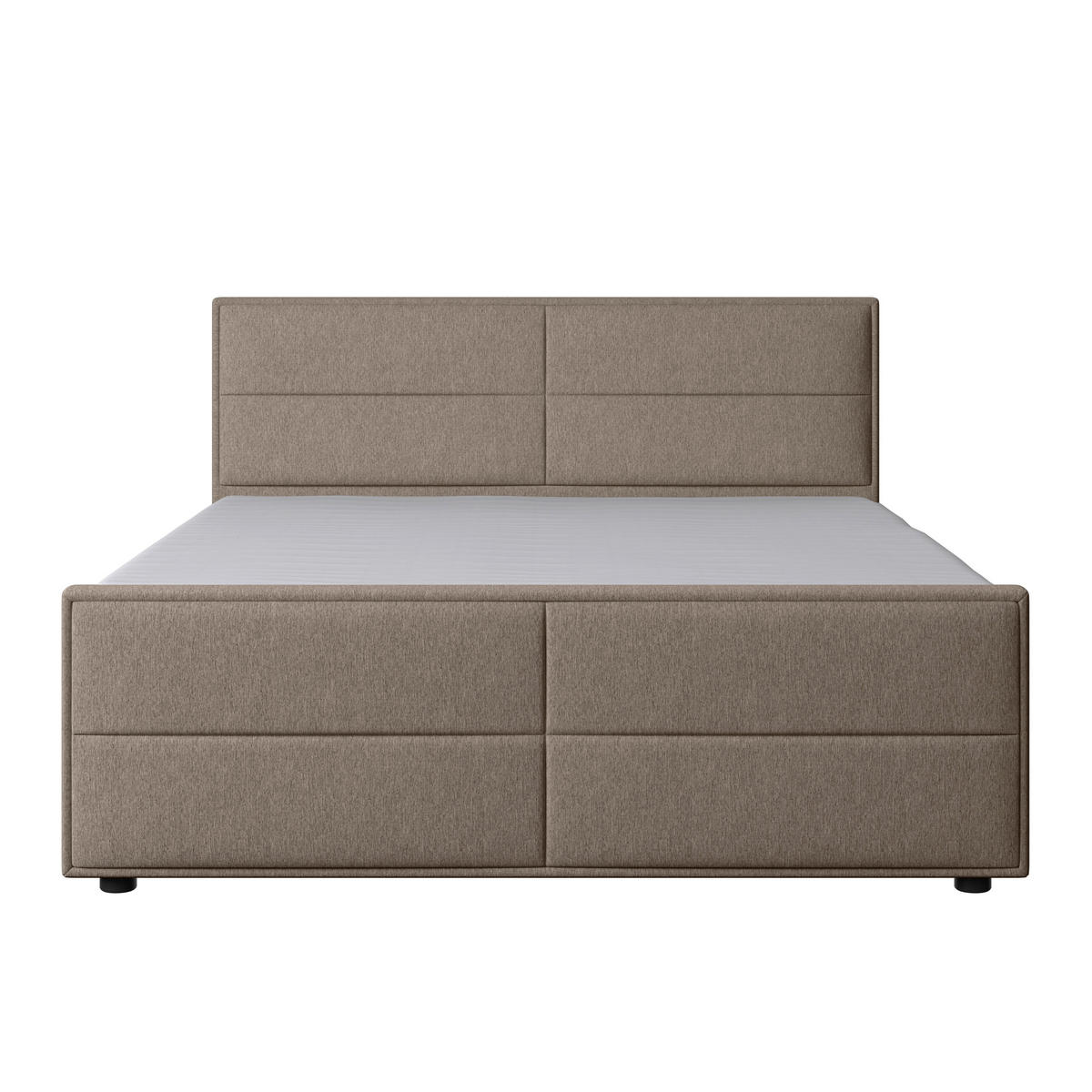 BOXSPRINGBETT 180/200 cm  in Beige  - Beige, Modern, Holz/Holzwerkstoff (180/200cm) - MID.YOU