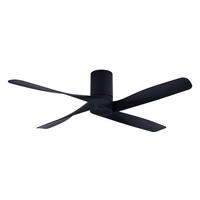 DECKENVENTILATOR   132 cm   - Schwarz, Trend, Kunststoff (132cm) - P & B