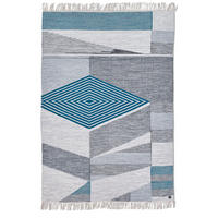 TEPPICH 160/230 cm Türkis  - Türkis, Design, Textil (160/230cm) - Tom Tailor