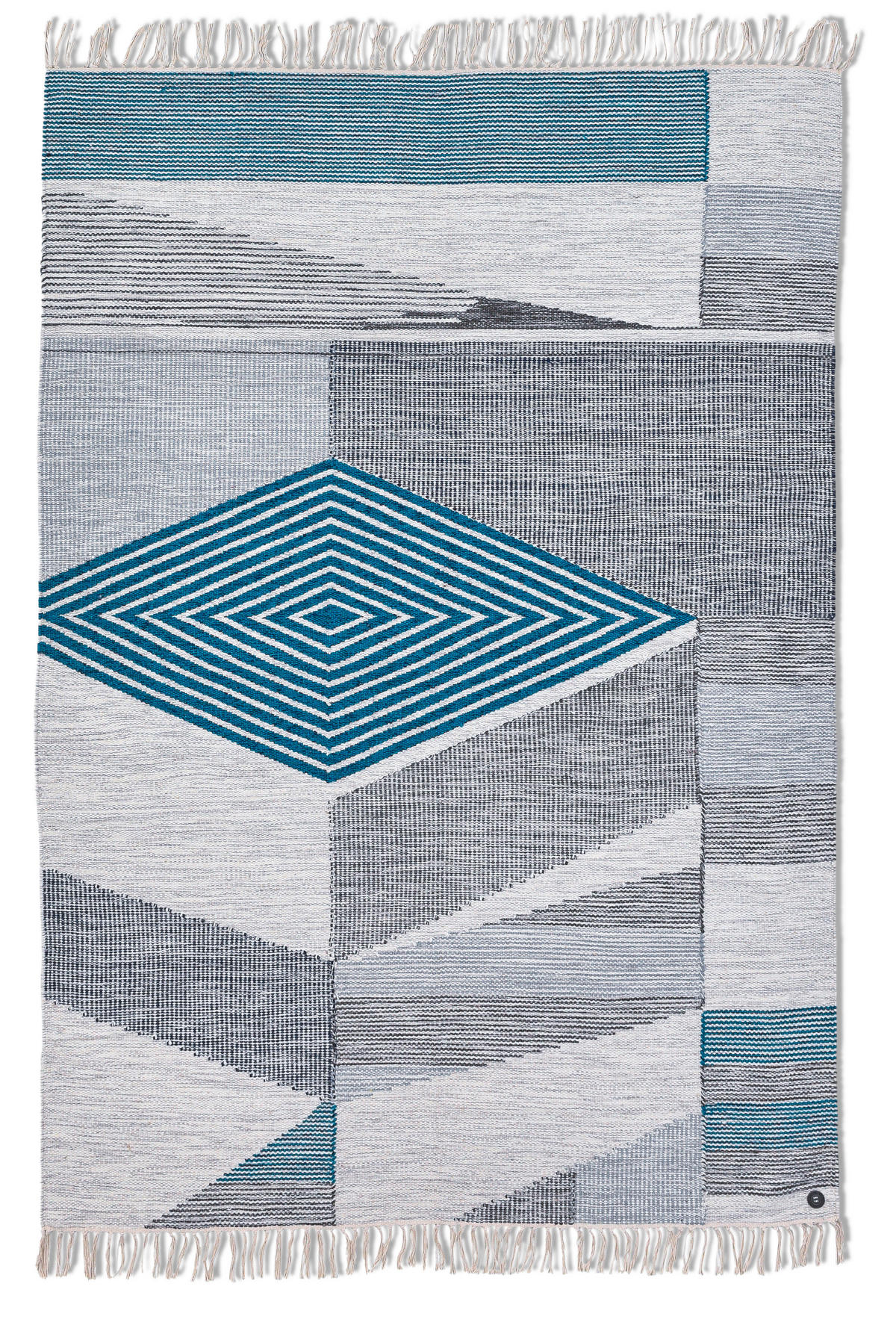 TEPPICH 160/230 cm Türkis  - Türkis, Design, Textil (160/230cm) - Tom Tailor