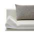 SCHLAFSOFA in Textil Grau, Weiß - Chromfarben/Weiß, Design, Kunststoff/Textil (194/73/91cm) - Carryhome SCHLAFSOFA in Textil Grau, Weiß - Chromfarben/Weiß, Design, Kunststoff/Textil (194/73/91cm) - Carryhome