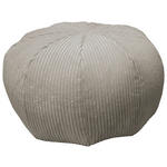 POUF Cord 60/30/60 cm  - Taupe, Design, Textil (60/30/60cm) - Carryhome