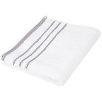 TÖRÖLKÖZŐ 70/130 cm szürke, fehér  - fehér/szürke, Konventionell, textil (70/130cm) - Esposa