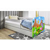 KINDER-/JUNIORBETT - Birkefarben/Weiß, MODERN, Holz/Holzwerkstoff (80/160cm) - MID.YOU