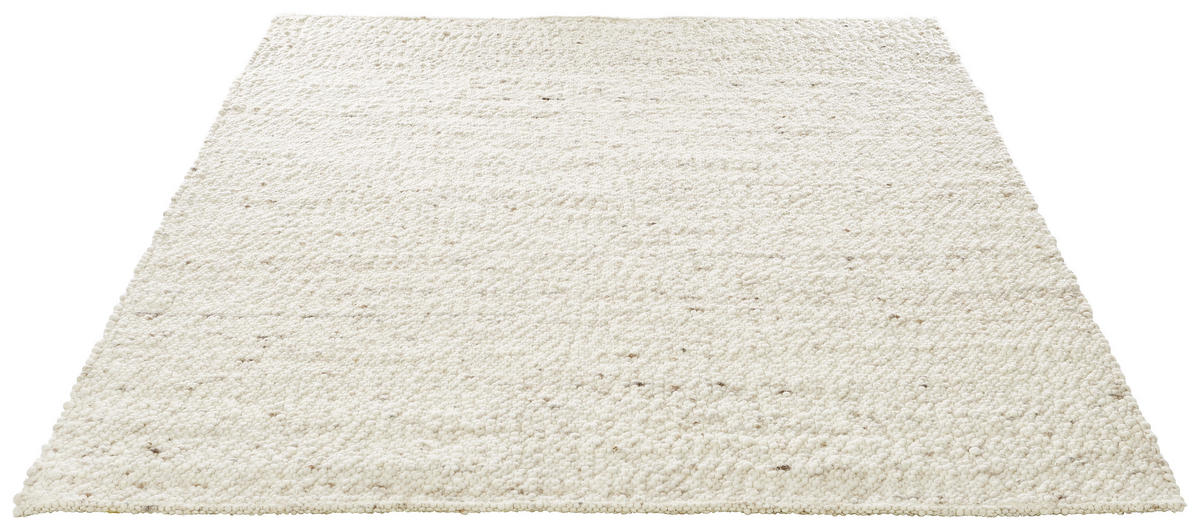 HANDWEBTEPPICH 200/290 cm Weiß  - Weiß, Basics, Textil (200/290cm) - Linea Natura