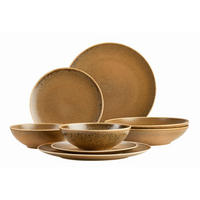 KOMBISERVICE 8-teilig  - Cognac, Basics, Keramik - Mäser