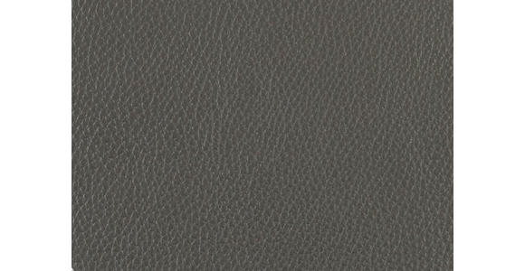 3-SITZER-SOFA  in Echtleder Anthrazit   - Anthrazit/Schwarz, Design, Leder/Metall (210/79/104cm) - Belluti
