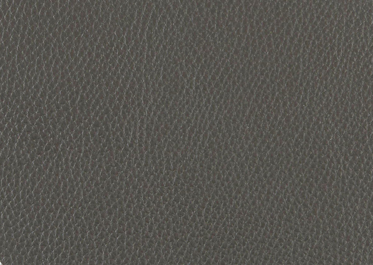 2-SITZER-SOFA  in Echtleder Anthrazit   - Anthrazit/Schwarz, Design, Leder/Metall (176/105/98cm) - Belluti