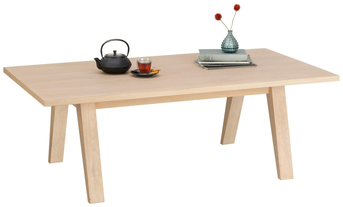 COUCHTISCH Holz, Holzwerkstoff 130/70/45 cm  - Weiss, Design, Holz/Holzwerkstoff (130/70/45cm) - MID.YOU