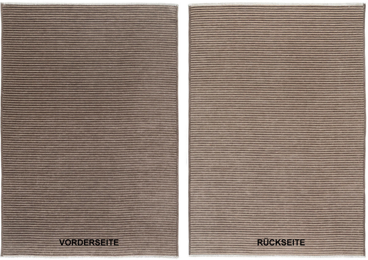 FLACHWEBETEPPICH 120/180 cm Braun, Beige  - Beige/Braun, Design, Textil (120/180cm) - Novel