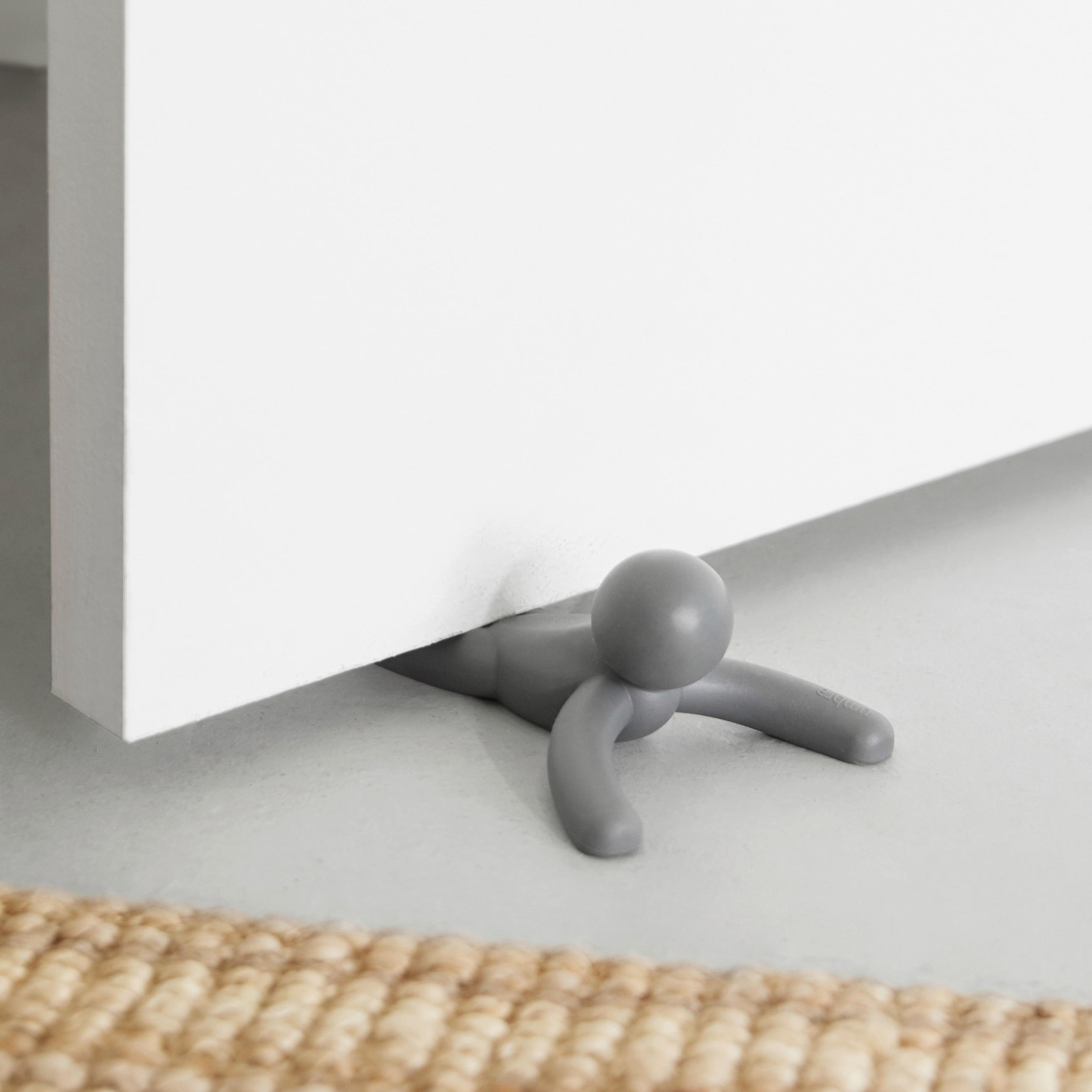 TÜRSTOPPER 2er Set Kunststoff  - Anthrazit, Design, Kunststoff (11/6/15cm) - Umbra