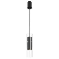 PENDELLEUCHTE Modern 8/32 cm  - Transparent/Schwarz, Trend, Glas/Metall (8/32cm) - MAYTONI